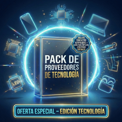 Pack Proveedores Tecnología