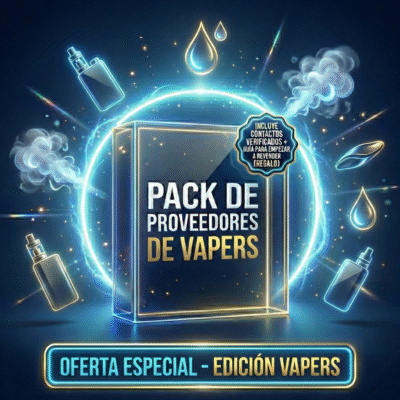 Pack Proveedores Vapers