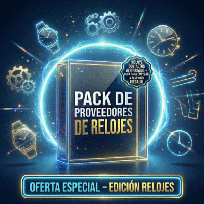 Pack Proveedores Relojes