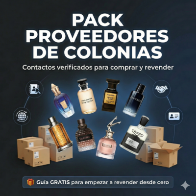 Pack Proveedores Colonias